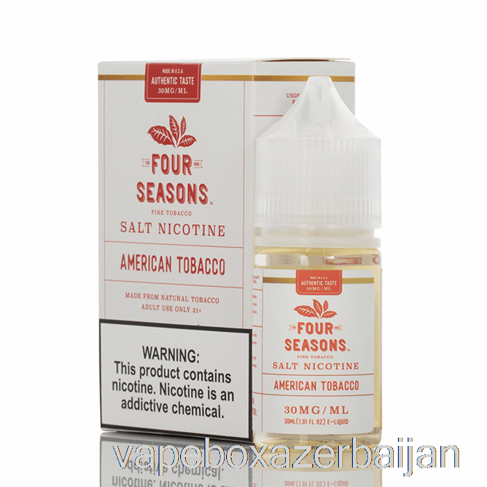 Vape Baku American Tobacco SALT - Four Seasons - 30mL 30mg